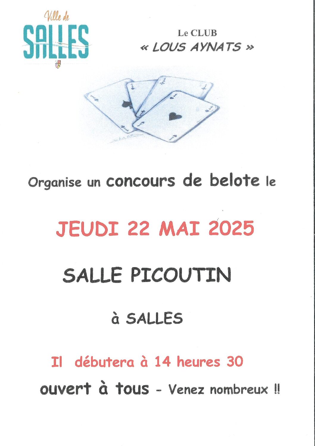 Concours de belote