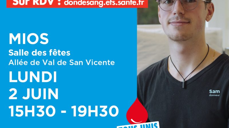 <ahref='https://www.villemios.fr/evenement/don-du-sang-avec-lefs/' title='Don du sang avec l’EFS'>Don du sang avec l’EFS