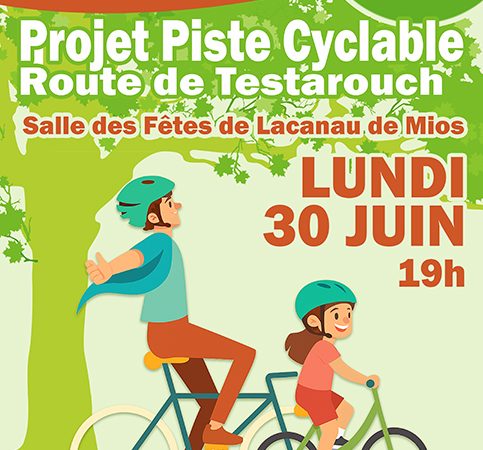 <ahref='https://www.villemios.fr/evenement/reunion-publique-projet-de-piste-cyclable-rue-de-testarouch/' title='Réunion publique – Projet de piste cyclable rue de Testarouch'>Réunion publique – Projet de piste cyclable rue de Testarouch