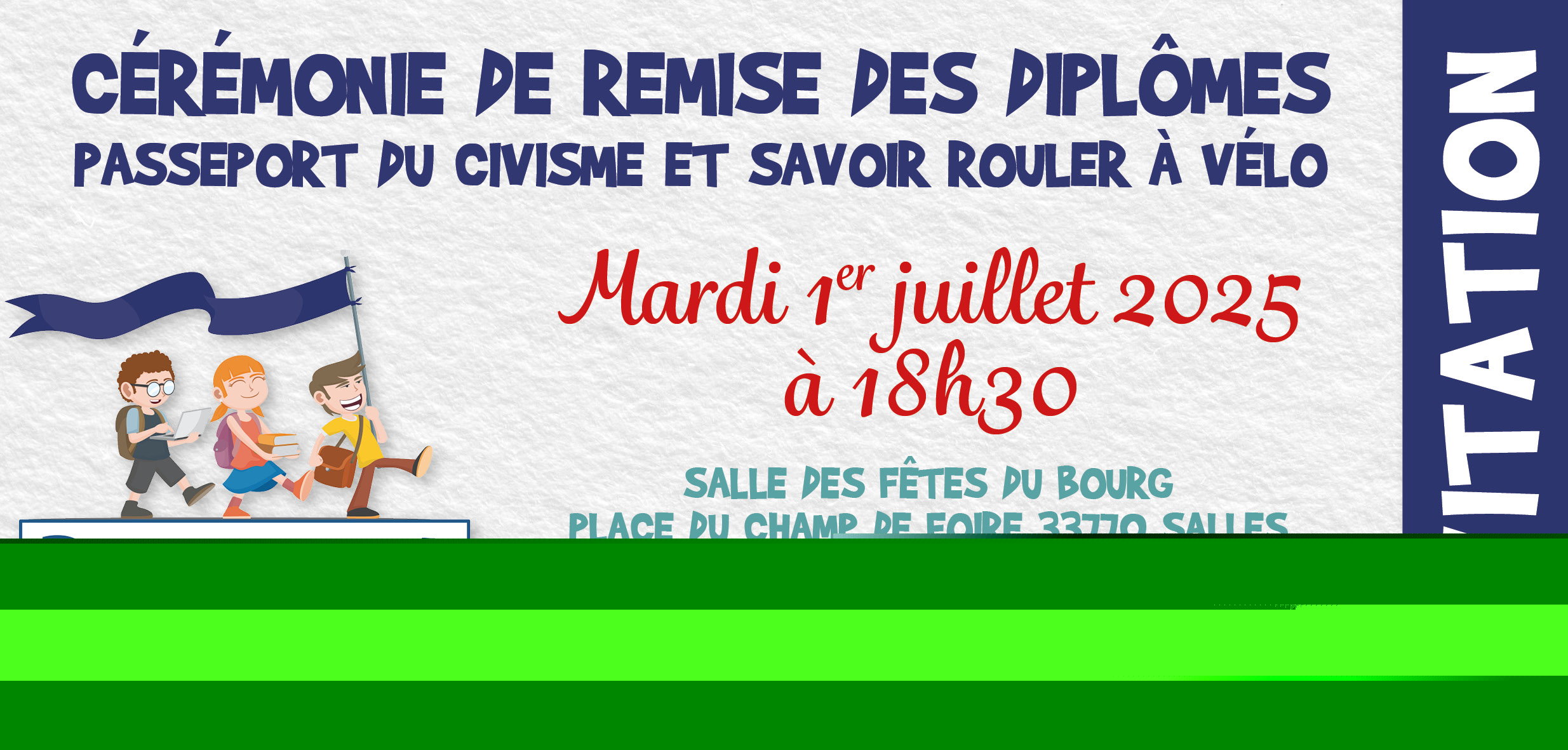 Cérémonie de remise des passeports du civisme