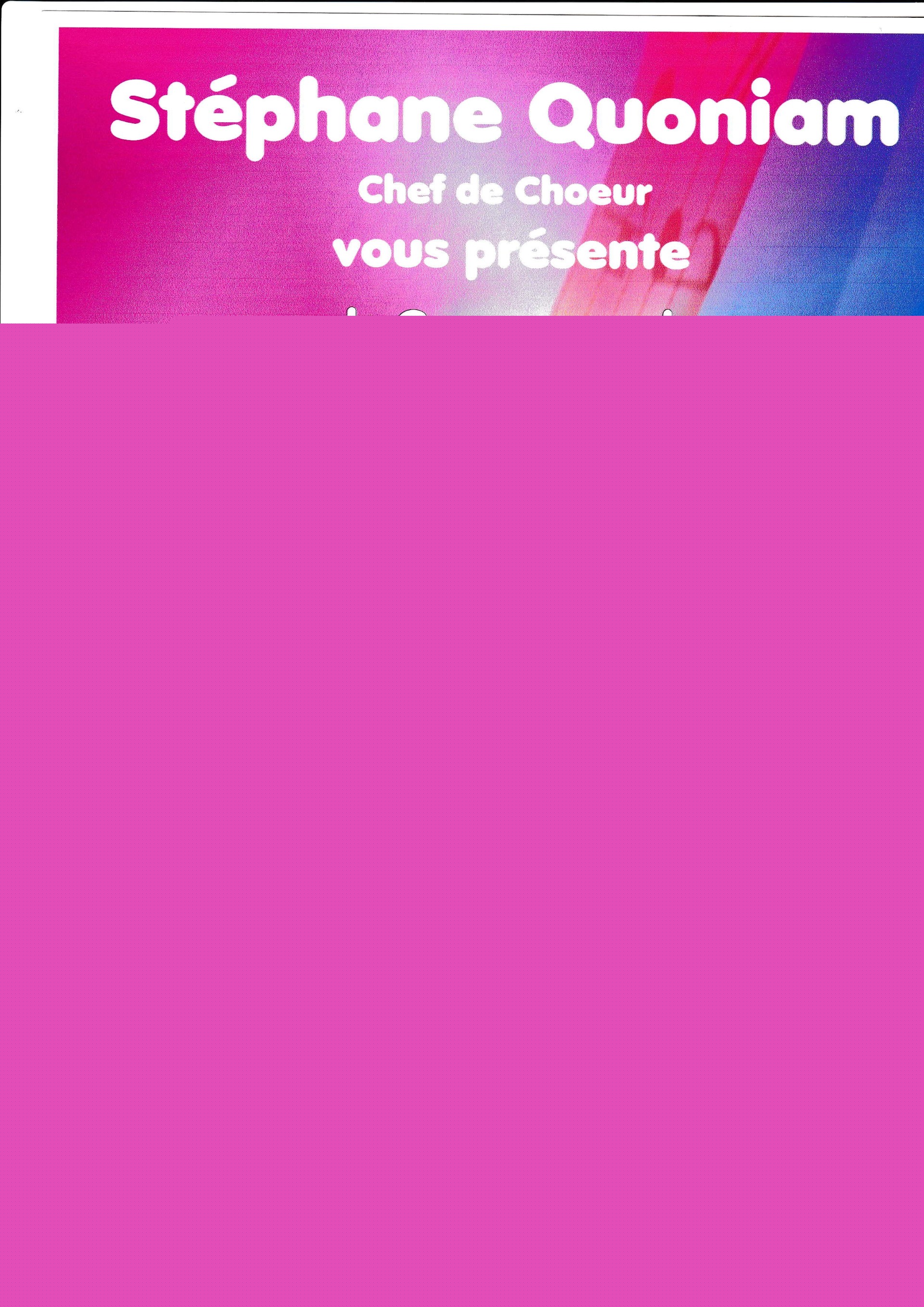 Concert annuel – Cantaleyre