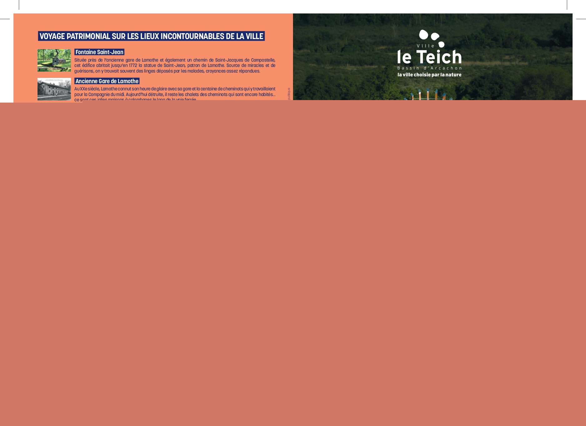 Journées du Patrimoine au Teich