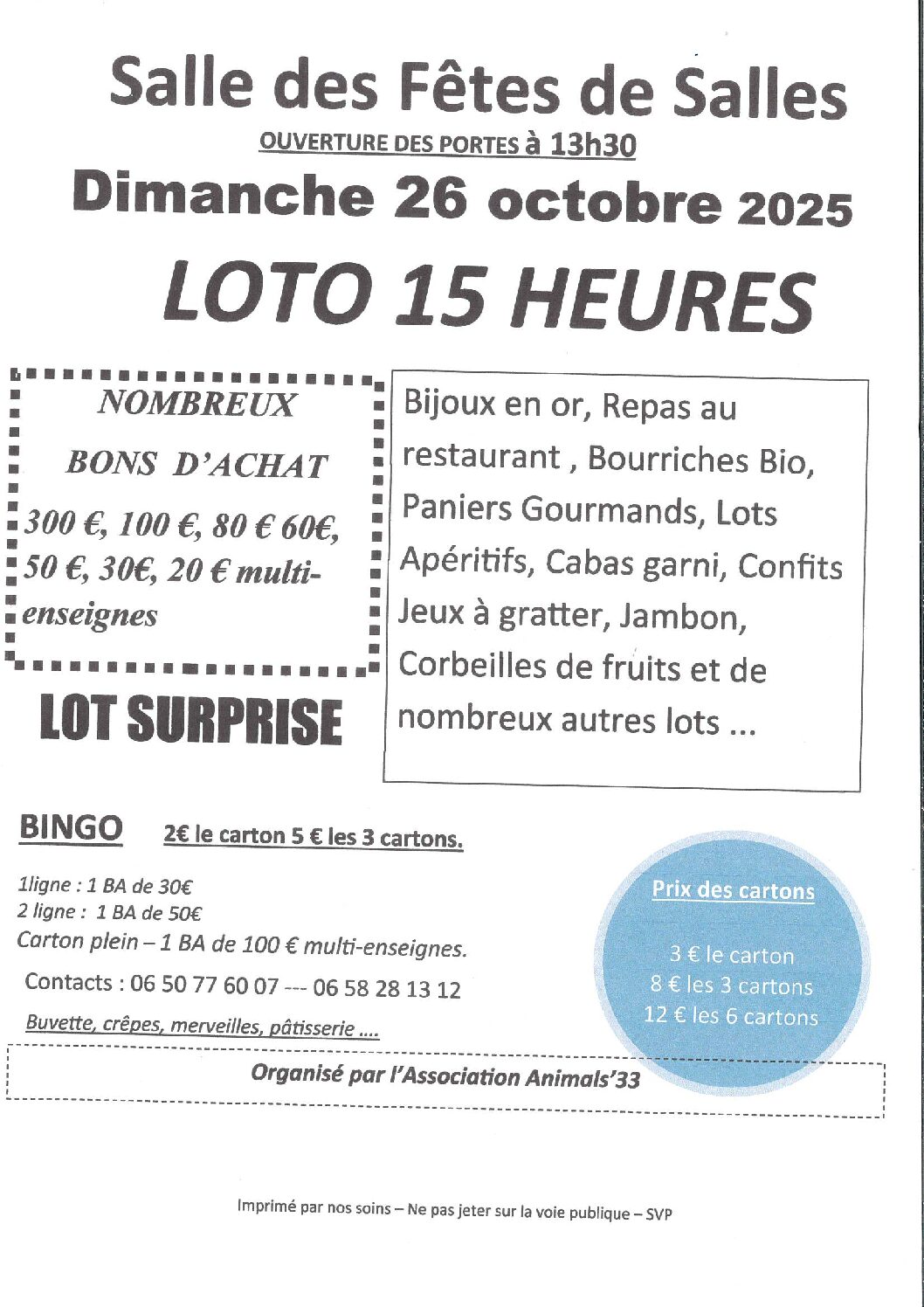 Loto – Animal’s 33