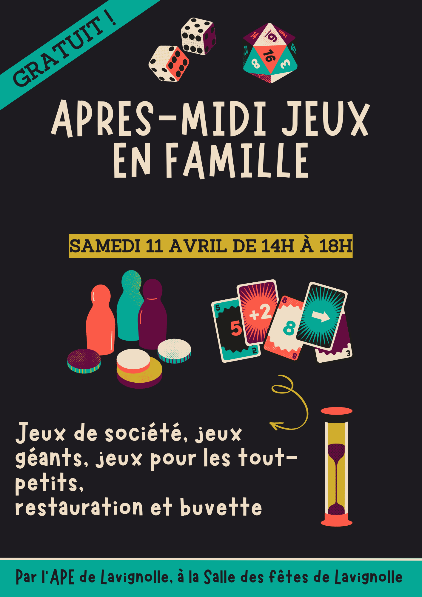 Après-midi jeux en famille