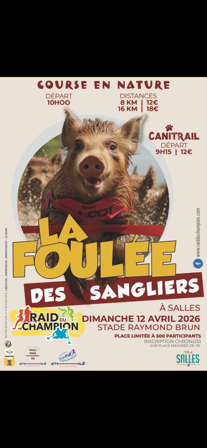 Foulée des sangliers