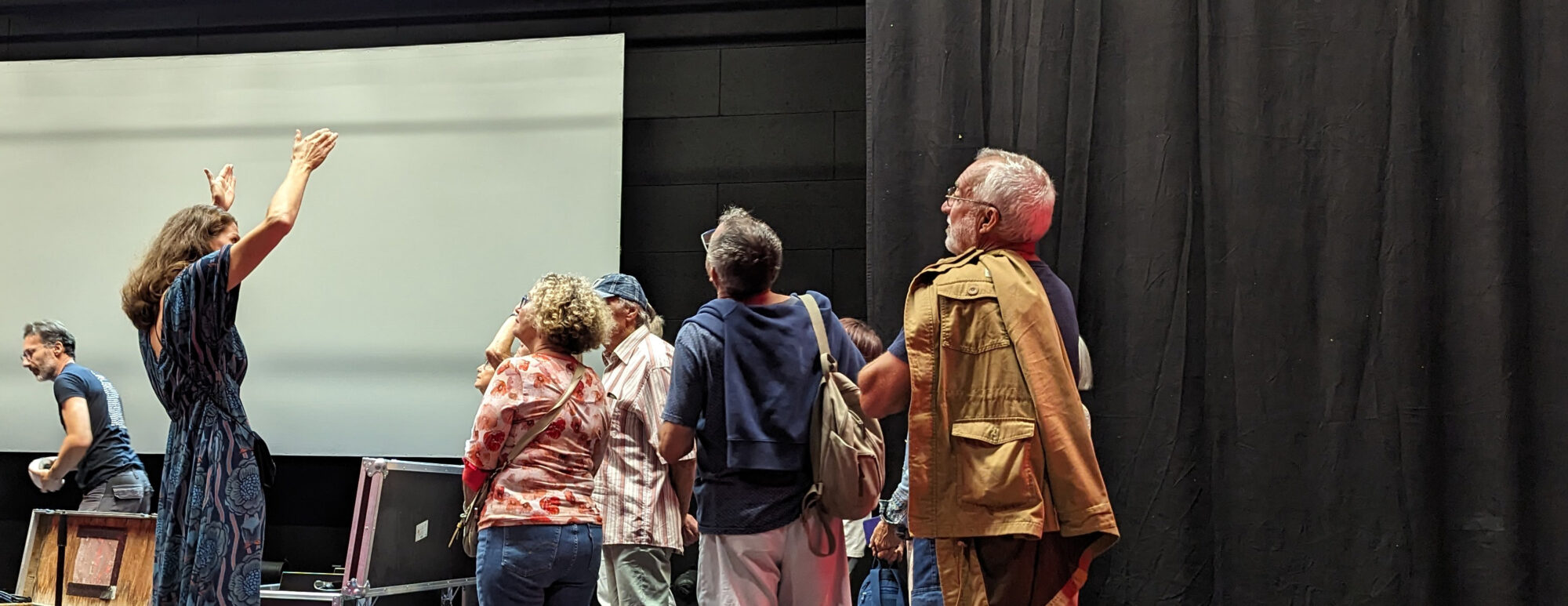 Visite des coulisses du Théâtre La Dolce Vita