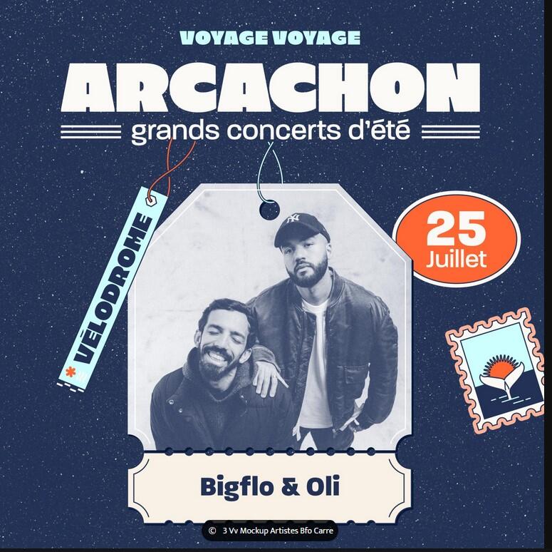 Grands concerts d'été : Bigflo & Oli au Vélodrome
                    