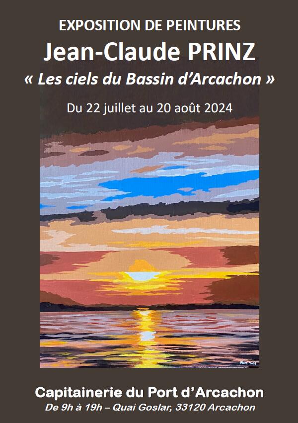 Exposition de peinture : les ciels du Bassin d'Arcachon
                    